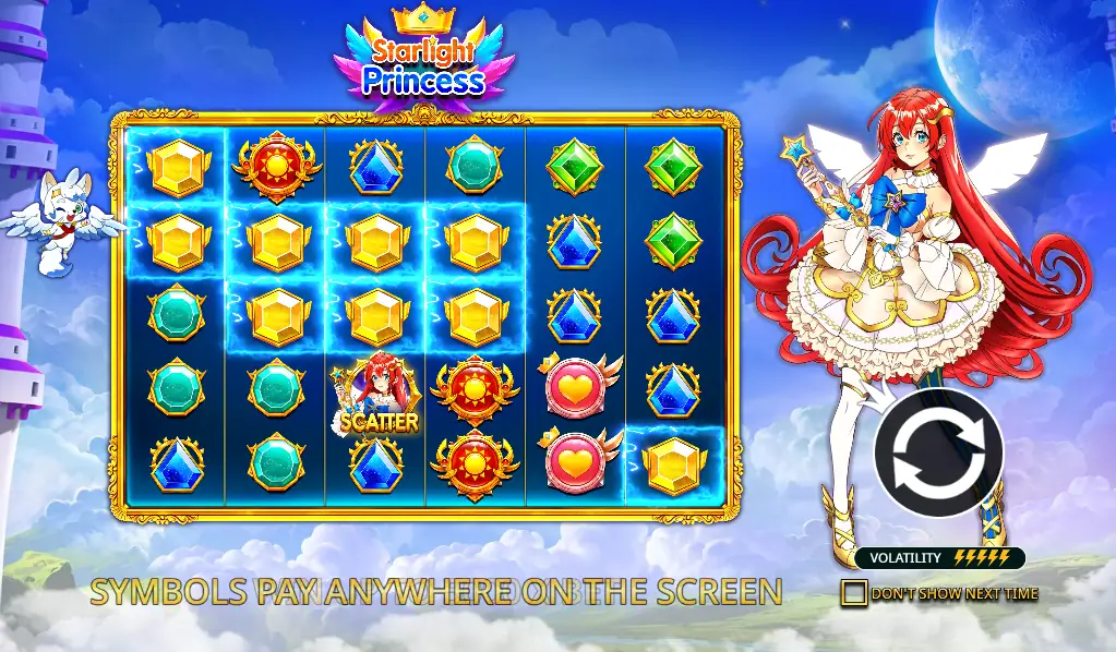 بررسی کامل بازی Starlight Princess