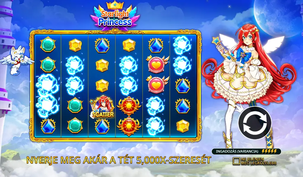 Starlight Princess Slot Áttekintés