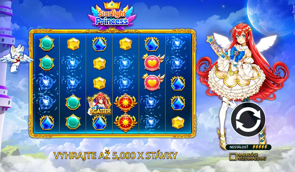Starlight Princess Slot Recenzia